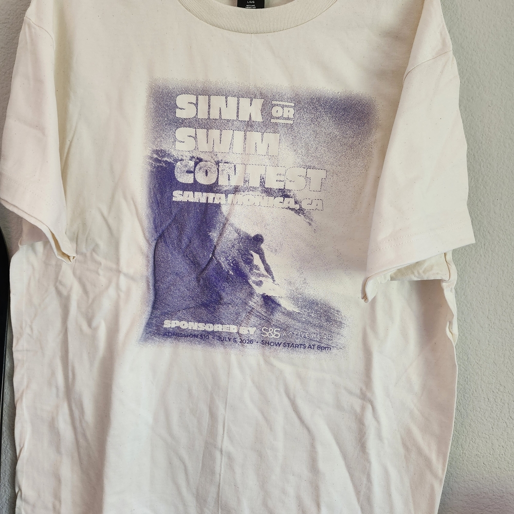 Surf Surfing Competition Event Shirt Rvca Birdwell Beach Britches Vans HUF